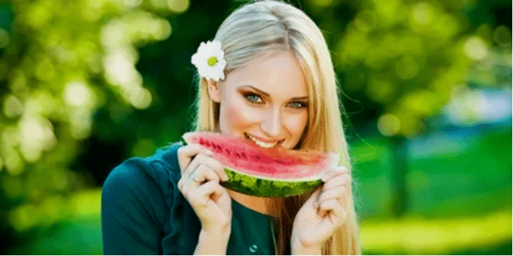 Una dieta de sandía