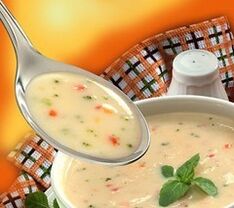 sopa de cereales mucilaginosos para la gastritis